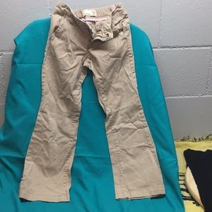 Girls old navy khakis